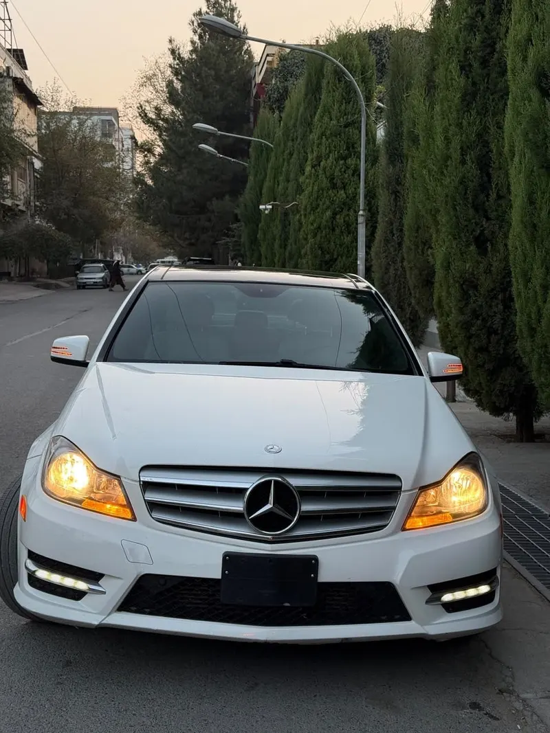 Mercedes C250 2013 White (2)