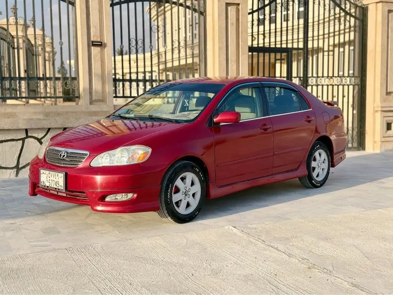 Toyota Corolla 2003 LE, Canadian, Burgundy, Automatic (4)
