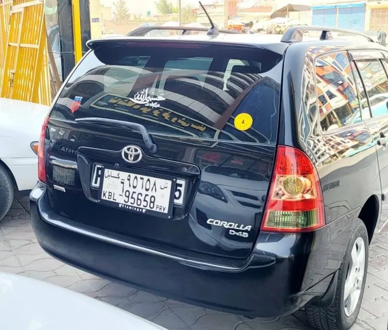 Toyota Fielder S 2005, Turbo Diesel, Black, Kabul (3)