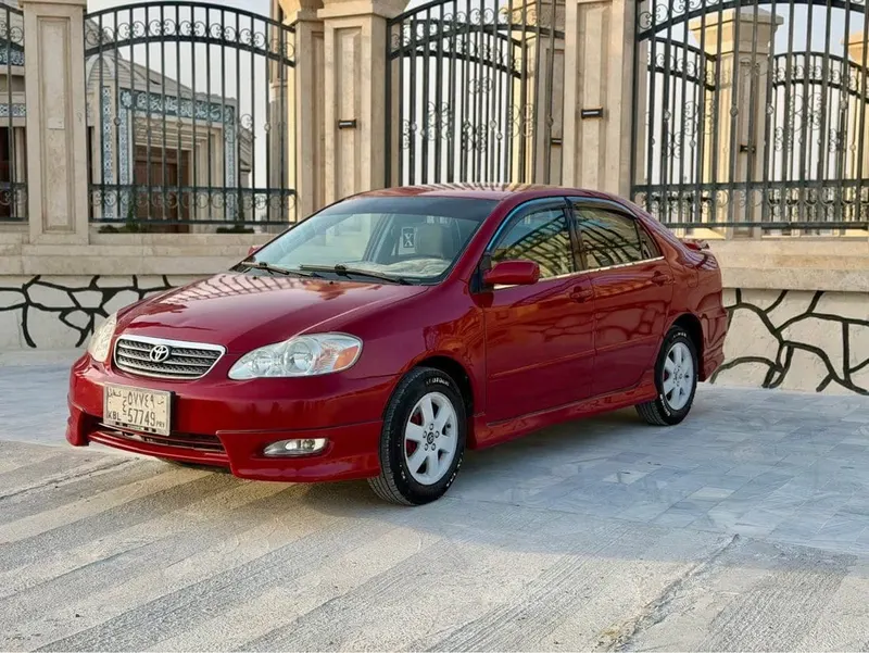 Toyota Corolla 2003 LE, Canadian, Burgundy, Automatic (3)
