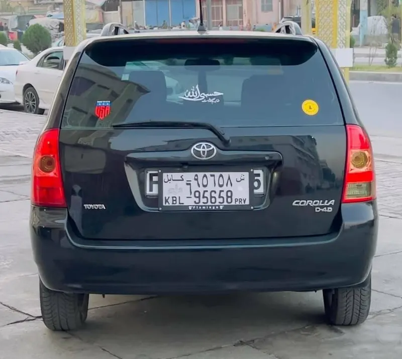 Toyota Fielder S 2005, Turbo Diesel, Black, Kabul (6)
