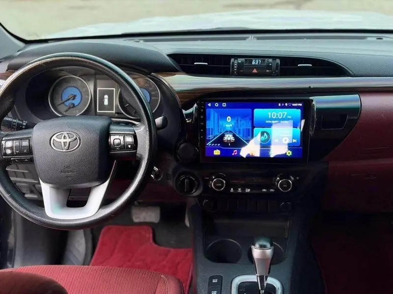Toyota Hilux 2024 black, 4-cylinder petrol, Kabul (5)