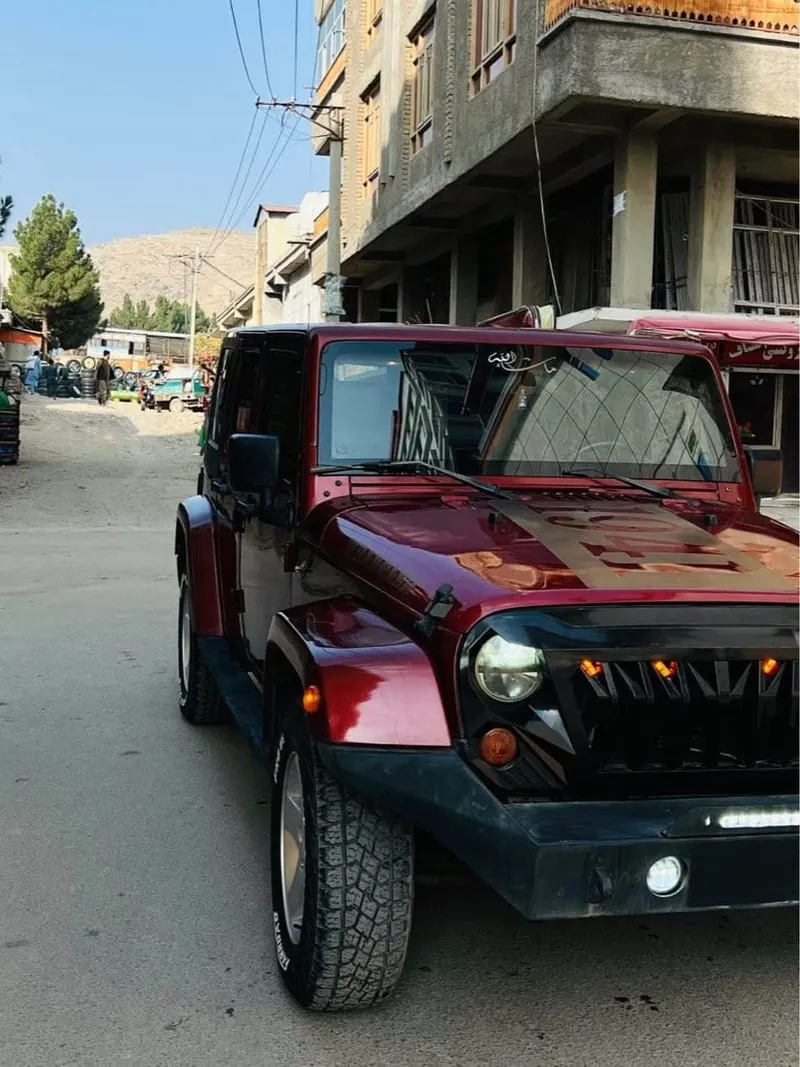 Jeep Wrangler 2011 American, Jiggery Red, No Accident, Registered Kabul (4)