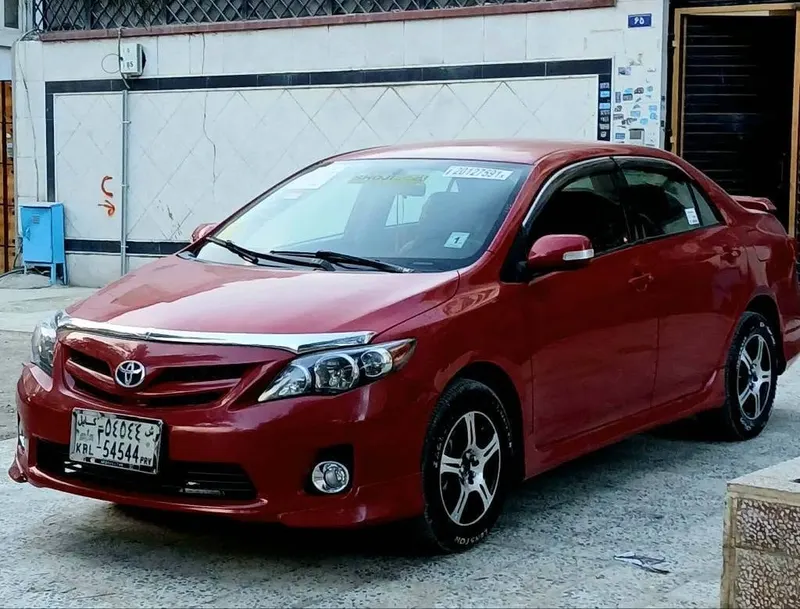Toyota Corolla Full Option 2009, Red, Automatic (4)