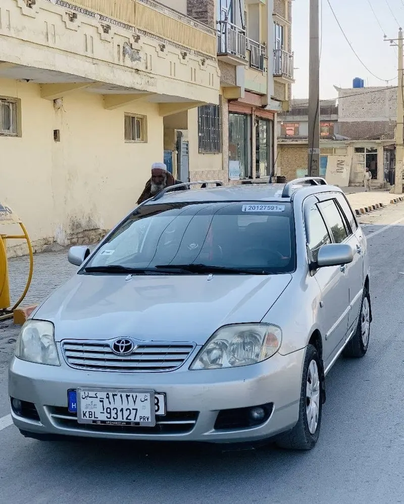 Toyota Fielder 2007 Germany Version, Silver, 168,000 km, 8700 USD (3)