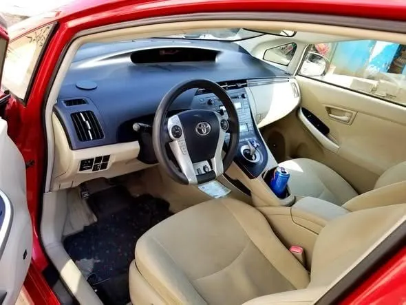 Toyota Prius 2010 American, Hybrid, Automatic, Red, No Accident (5)