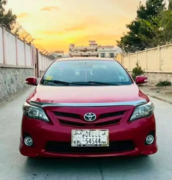 Toyota Corolla 2009 Full Option Automatic, Red (2)
