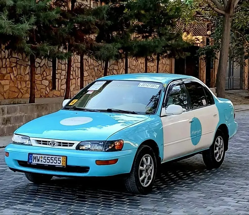Toyota Corolla 1996 Canadian, Automatic, Turquoise (1)