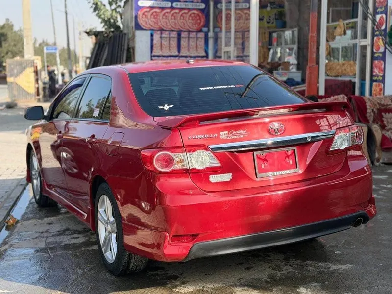 Toyota Corolla 2012 S Class, Red, Canadian Import, Kabul (4)