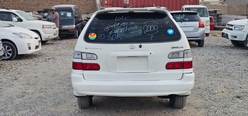 Toyota Corolla Wagon 2000 White Automatic, Kandahar (5)