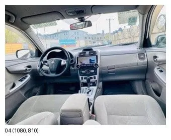 Toyota Corolla 2010 Canadian, White, No Accident, 5500 USD (4)