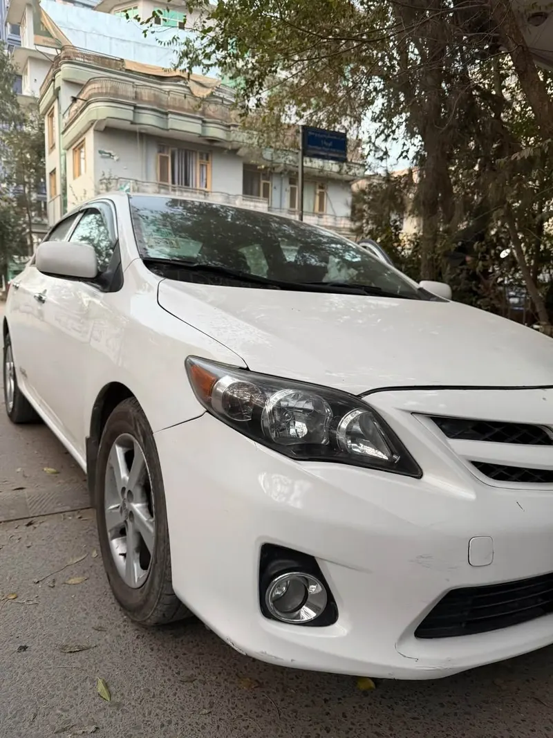 Toyota Corolla 2010, White, 8 Airbags, ABS, Plate Negative (1)