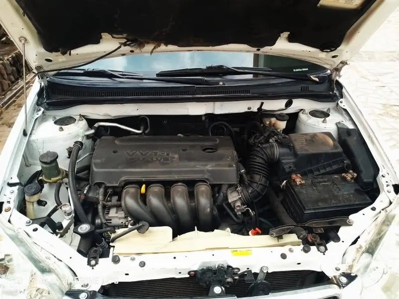 Toyota Corolla 2005 white automatic clean documents (4)