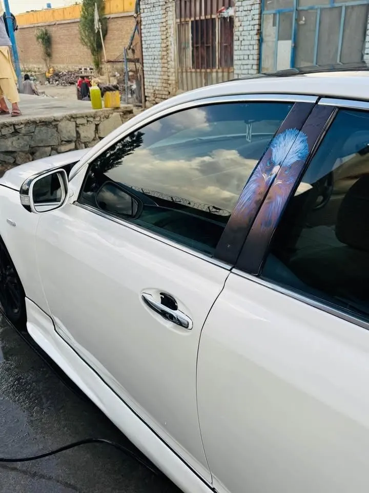 Toyota Mark X 300 Premium 2005 white (3)