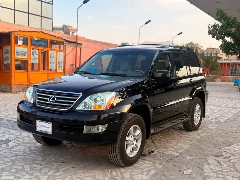 Lexus GX 470 2006, black, full option, registered in Kabul (2)