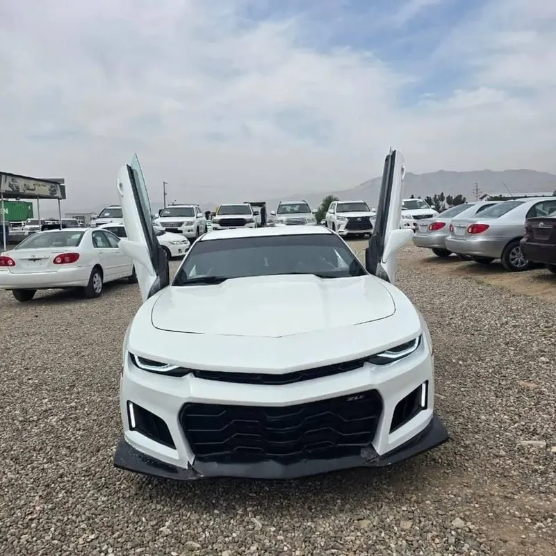 Chevrolet Camaro 2015, White, 6-Cylinder, Lambo Doors (4)