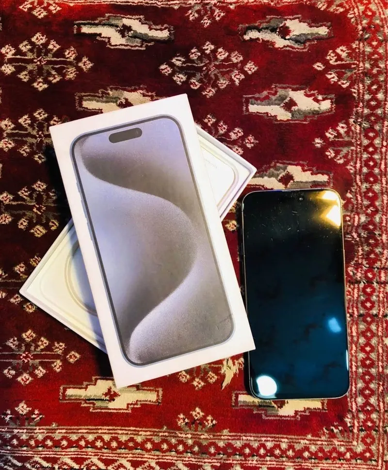 iPhone 15 Pro Max First Copy, Dual SIM, With Box, Excellent Condition (2)
