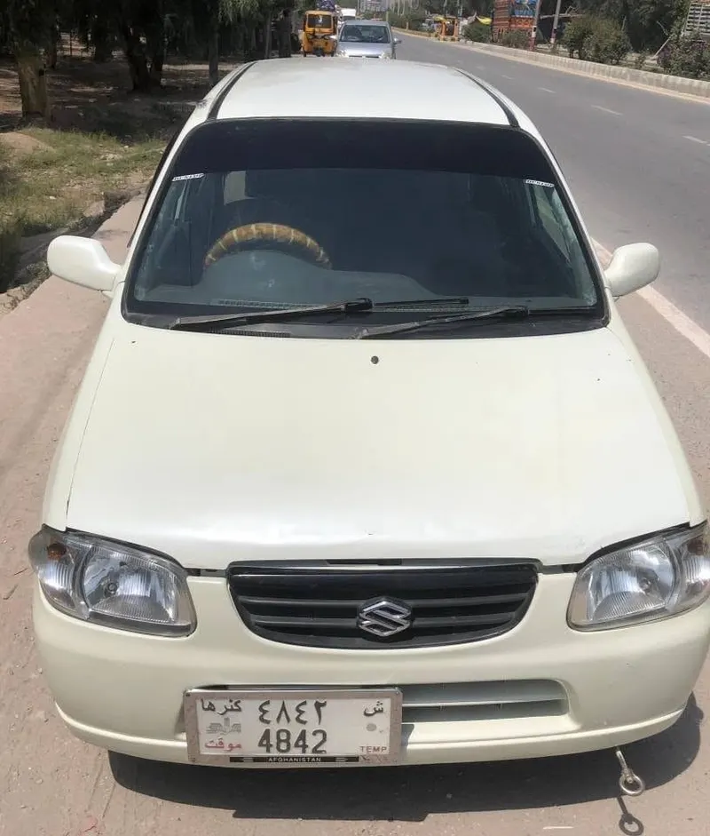 Suzuki Alto VXR 2002, White, Japanese Steering, Kunar Plate (1)