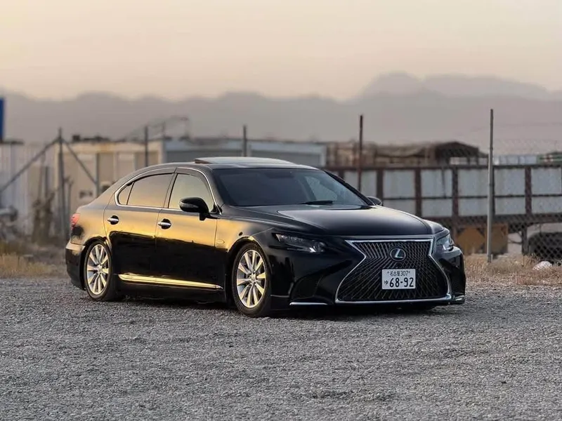 Lexus LS600hL 2008, 2020 Shape, Black, Kandahar (4)