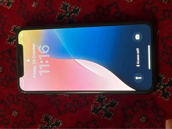 Apple iPhone X 256GB Navy, Like New (1)