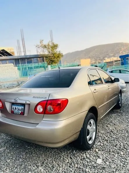 Toyota Corolla Le 2007, Gold, Automatic, Newly Imported (2)