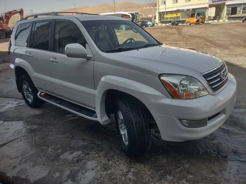 Lexus GX 470 2007 White (1)