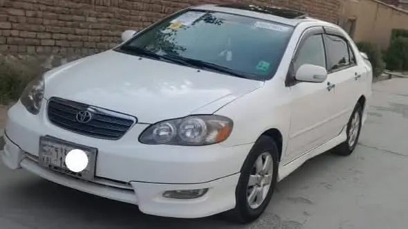 Toyota Corolla 2007 White Top Class Automatic (1)