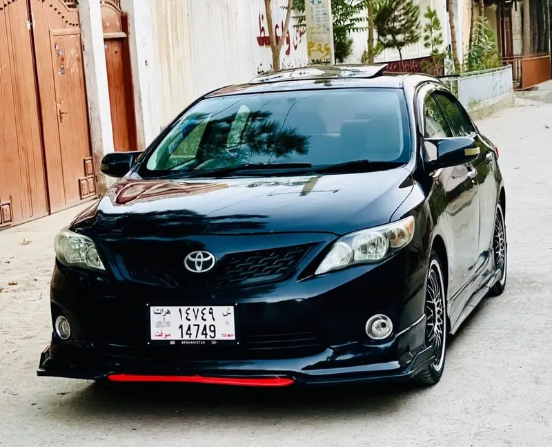 Toyota Corolla Sport 2010, Black, Clean Documents, 3500 USD (3)