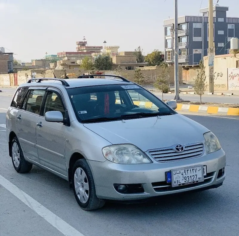 Toyota Fielder 2007 Germany Version, Silver, 168,000 km, 8700 USD (1)