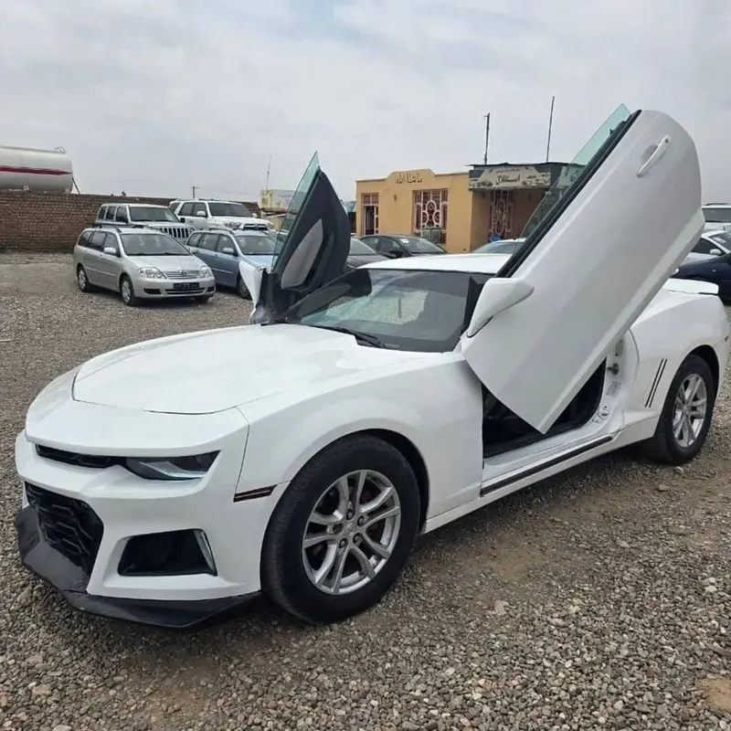 Chevrolet Camaro 2015, White, 6-Cylinder, Lambo Doors (2)