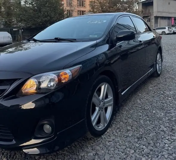 Toyota Corolla 2013 S-Class, Black, Full Option, Registered in Kabul (1)