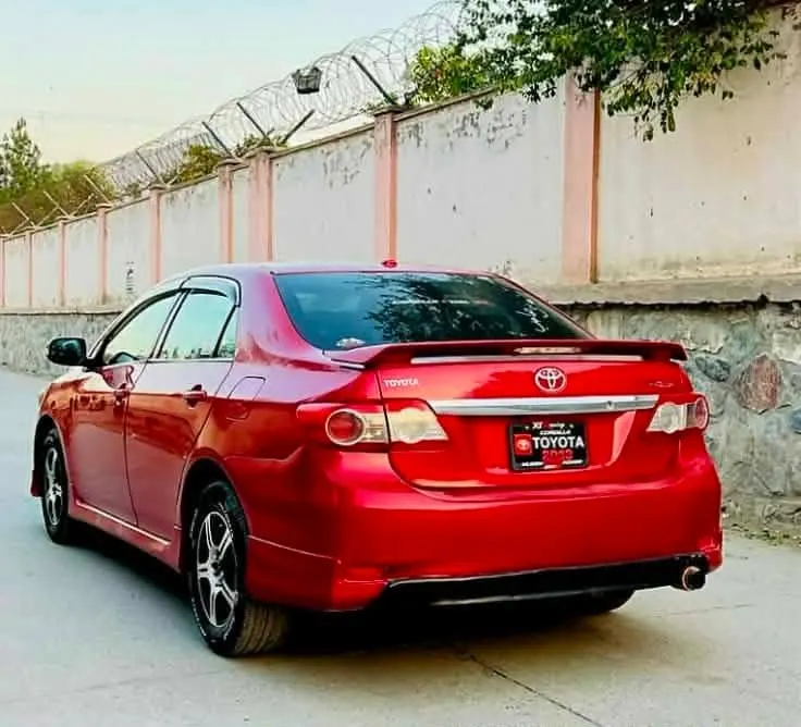 Toyota Corolla 2009 Full Option Automatic, Red (5)