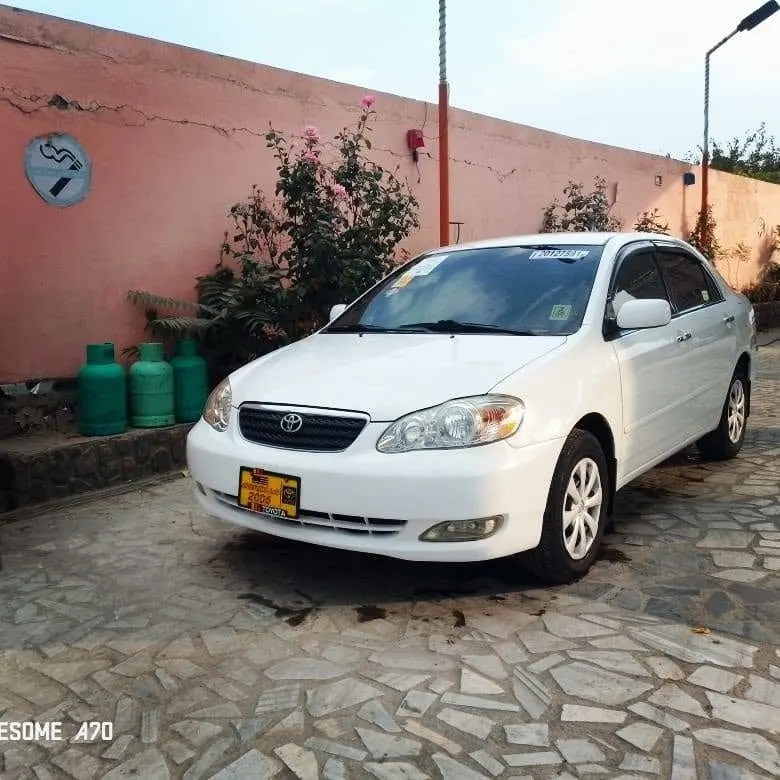 Toyota Corolla 2005 white automatic clean documents (1)