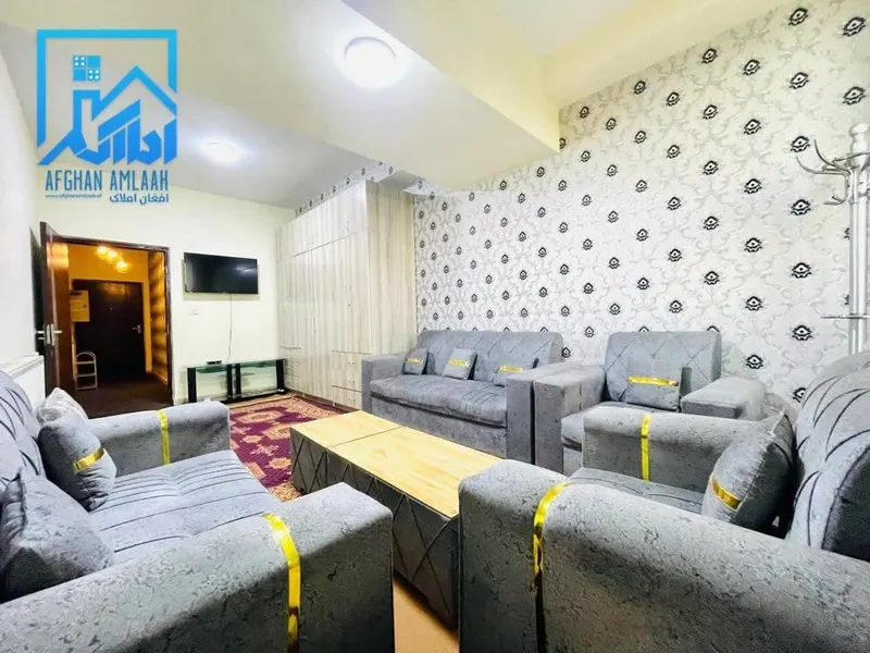 Furnished 2-Room Apartment for Rent, Shahr-e Naw, Kabul, 24-Hour Power (4)