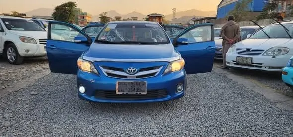Toyota Corolla 2009 Canadian, Blue, Automatic (5)