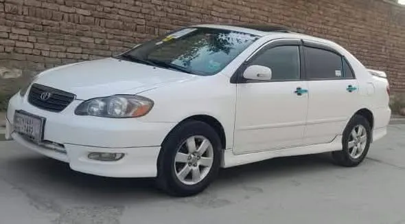 Toyota Corolla 2007 White Top Class Automatic (3)