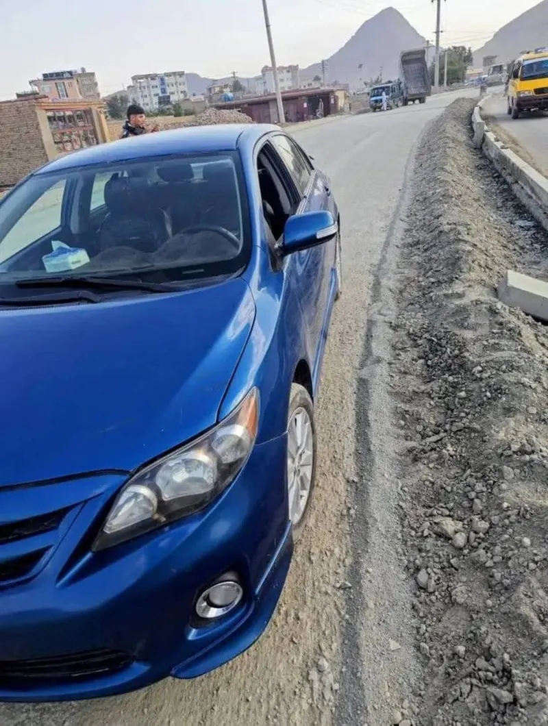 Toyota Corolla 2010, Blue, S Option, Company Plate (2)