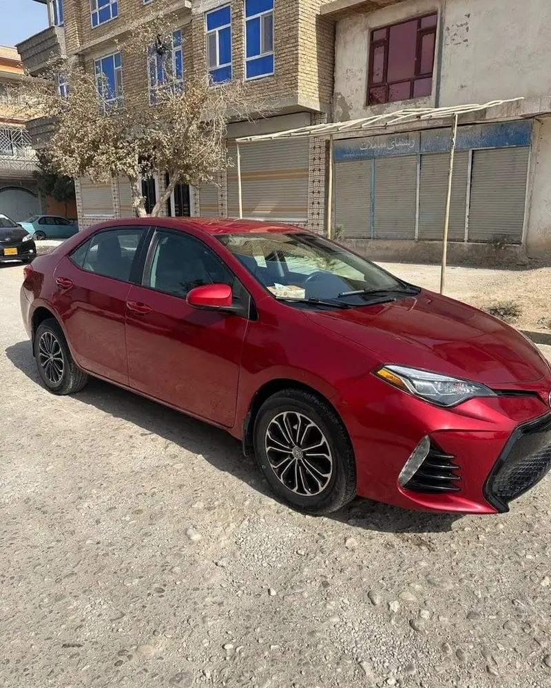 Toyota Corolla 2015 LE, Red (Jigari) (2)