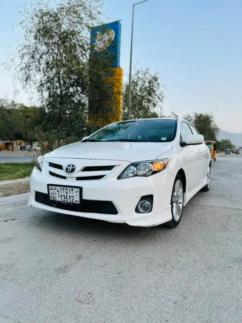تویوتا کرولا ۲۰۱۳ امریکایی S Class اتومات سفید (1)