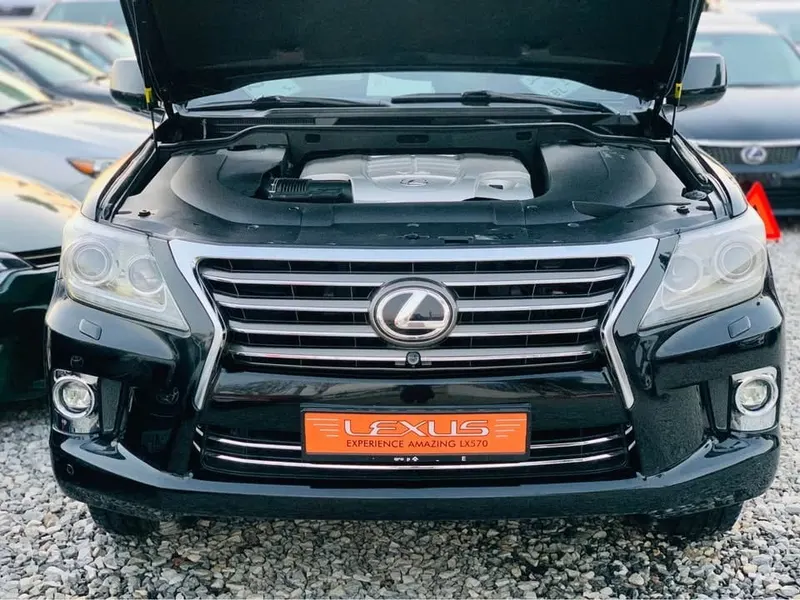 Lexus LX570 2008 Black, Accident-free, Just Imported (5)