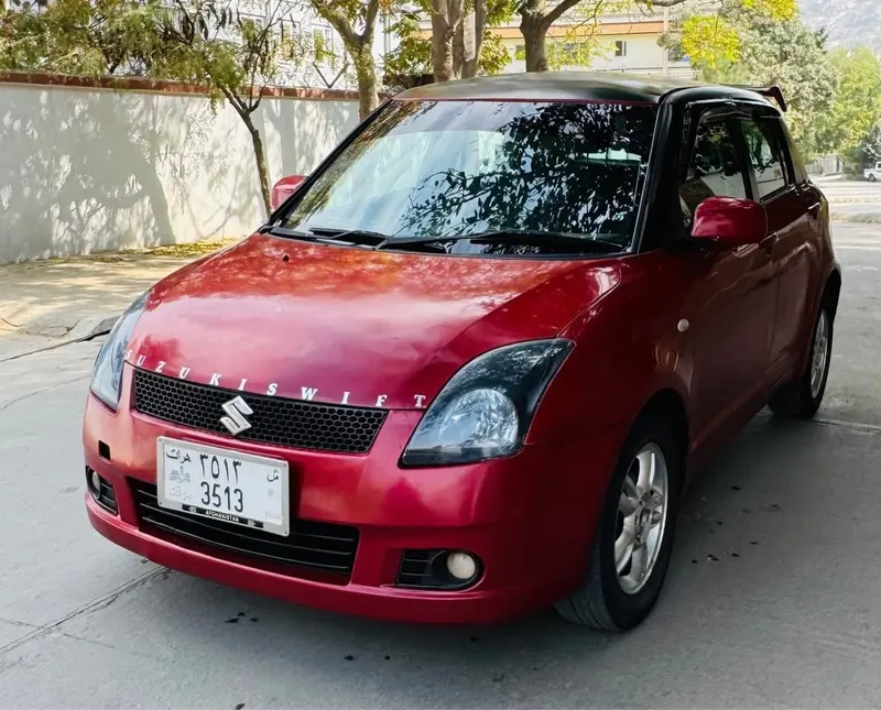Suzuki Swift 2005, 4-cylinder, Herat plate (2)