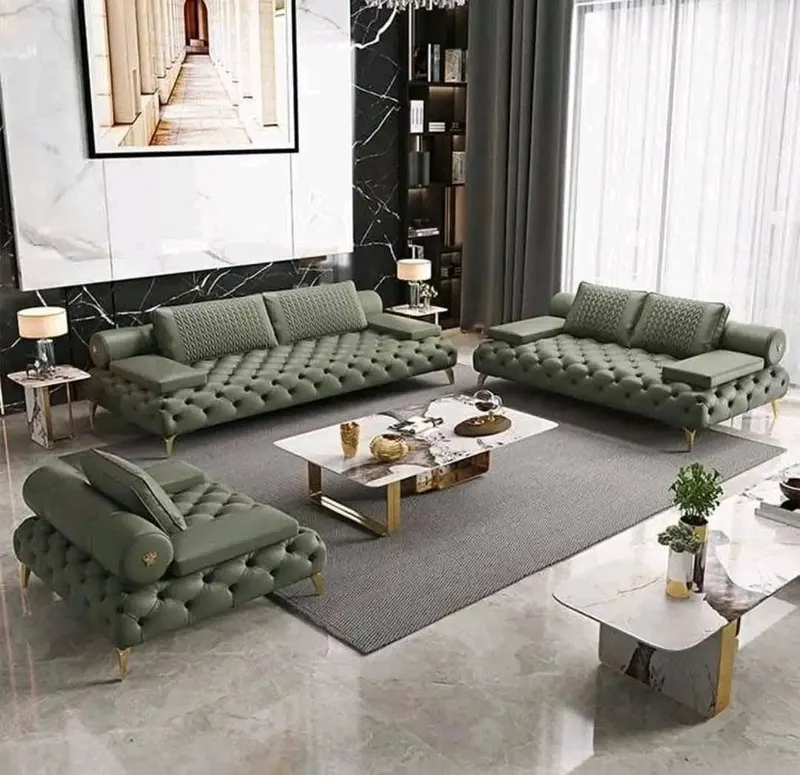 Modern Sofa Sets and Armchairs, Chesterfield Style, Free Delivery (4)