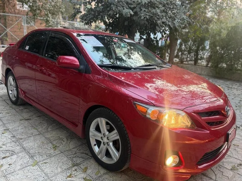 Toyota Corolla 2012 S Class, Red, Canadian Import, Kabul (3)