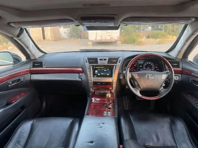 Lexus LS600hL 2008, 2020 Shape, Black, Kandahar (6)