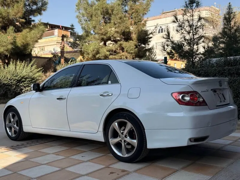 Toyota Mark X 2007 white (4)