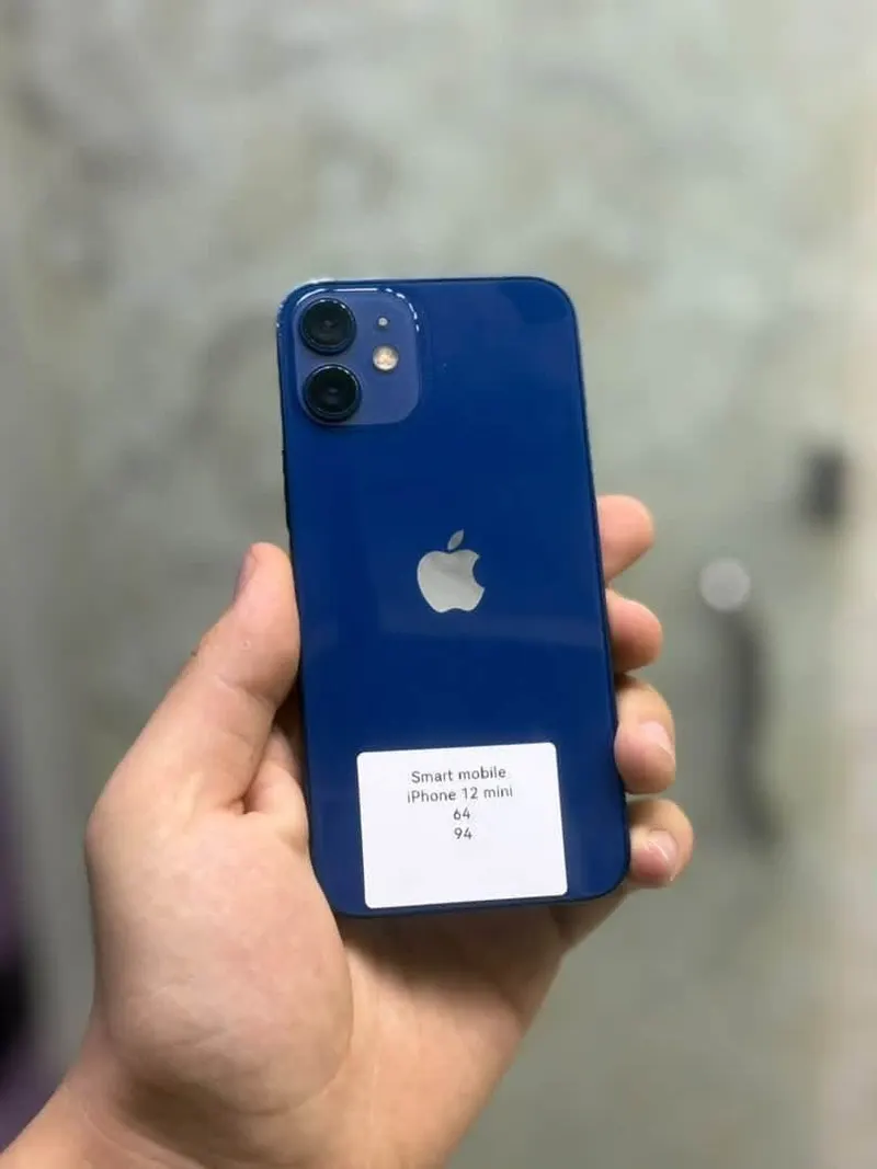 iPhone 12 mini 64GB Blue, Waterproof, Original (2)