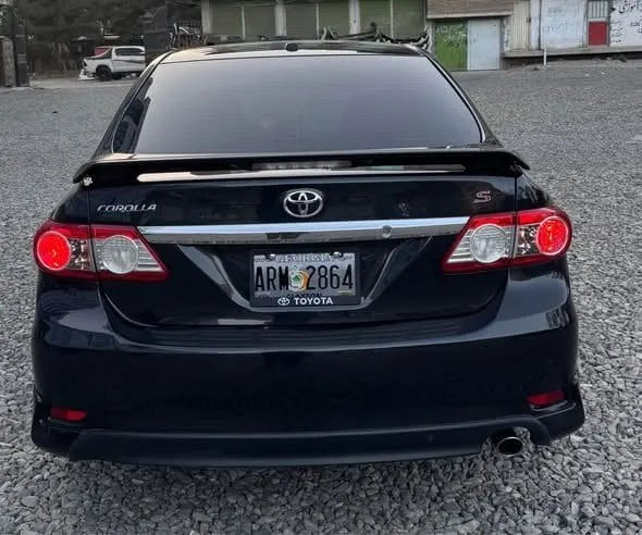 Toyota Corolla 2013 S-Class, Black, Full Option, Registered in Kabul (3)