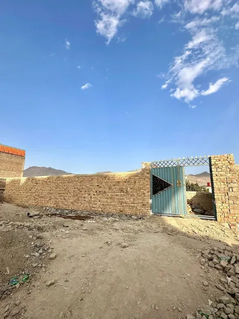 250 sqm Walled Plot in Chilsitoon, Pul-e Hassan, Kabul