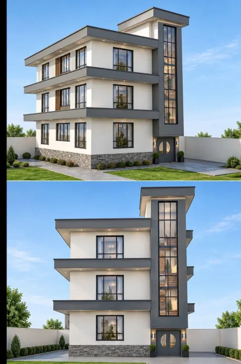 Residential Building Design Plans, Kabul