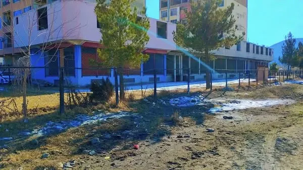 3-storey market building for sale, 13 shops, 4.5 biswa, District 8, Kabul